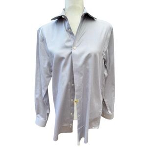 Michael Kors Men’s Gray/Silver Dress Shirt size 15